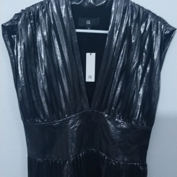 Banana Republic Sleeveless Gunmetal Mini Dress - Picture 3 of 13